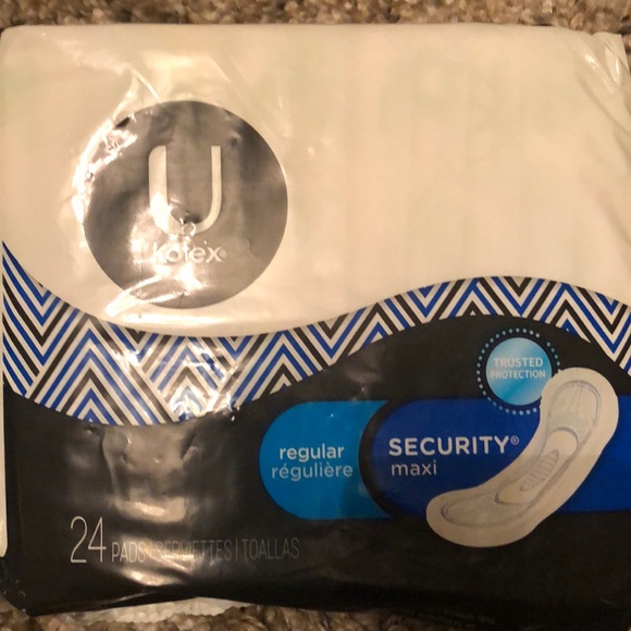 U By Kotex Other U By Kotex Security Maxi Pads Regular 24 Ct 2 Pack Poshmark